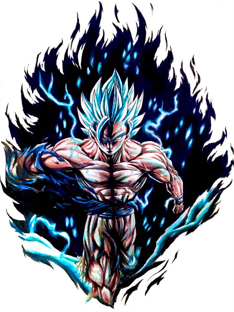 ảnh goku bản năng vô cực