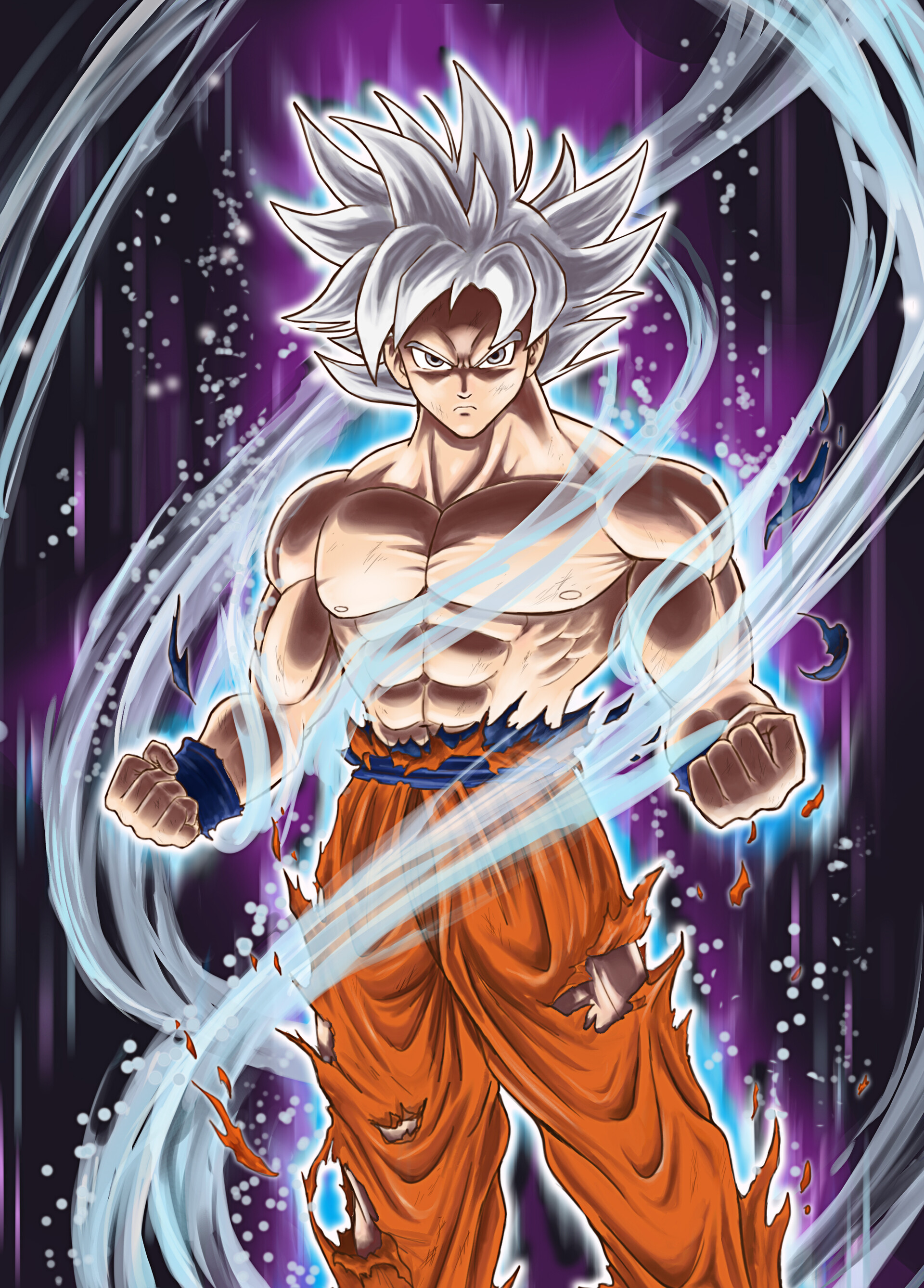 ảnh goku bản năng vô cực
