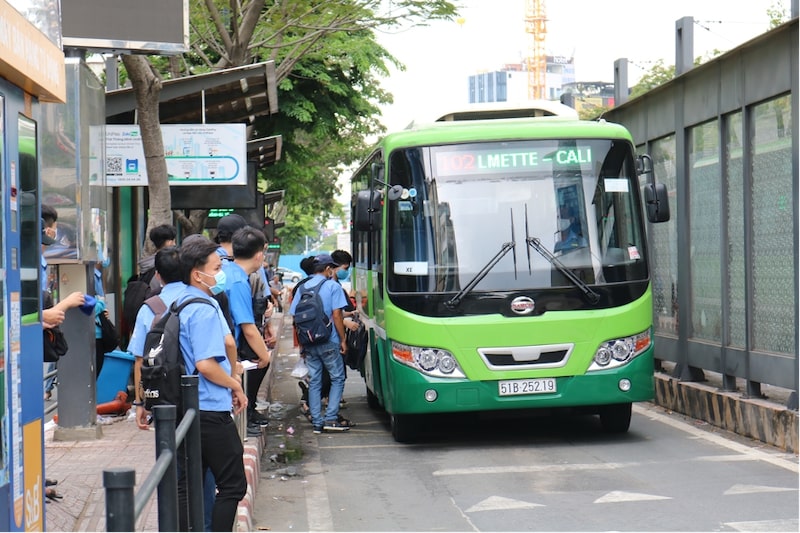 Các tuyến xe bus đến bến xe Chợ Lớn