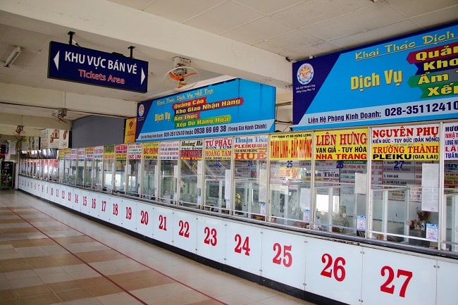 Những tiện ích đầy đủ của bến xe Miền Đông mới