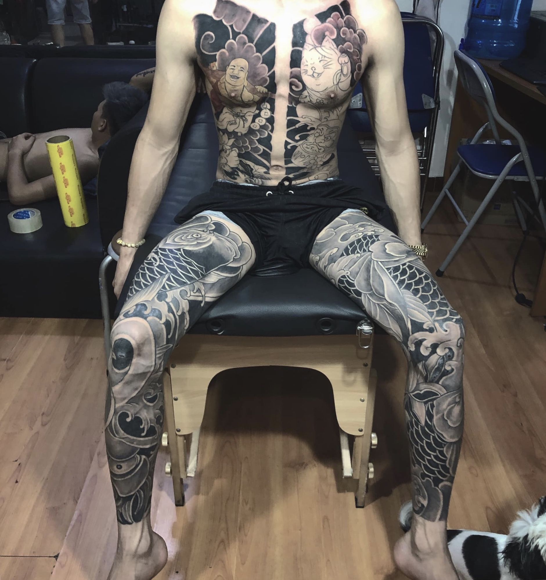 Hình xăm yakuza mini