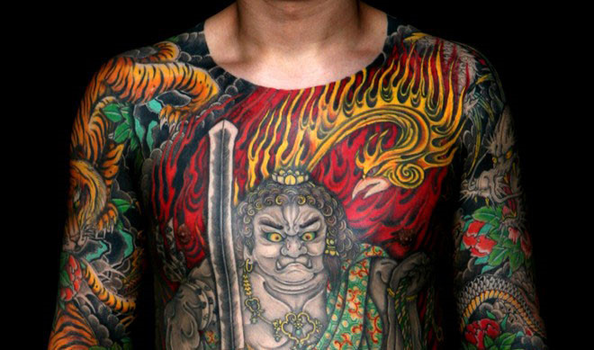 Hình xăm yakuza nhật cổ