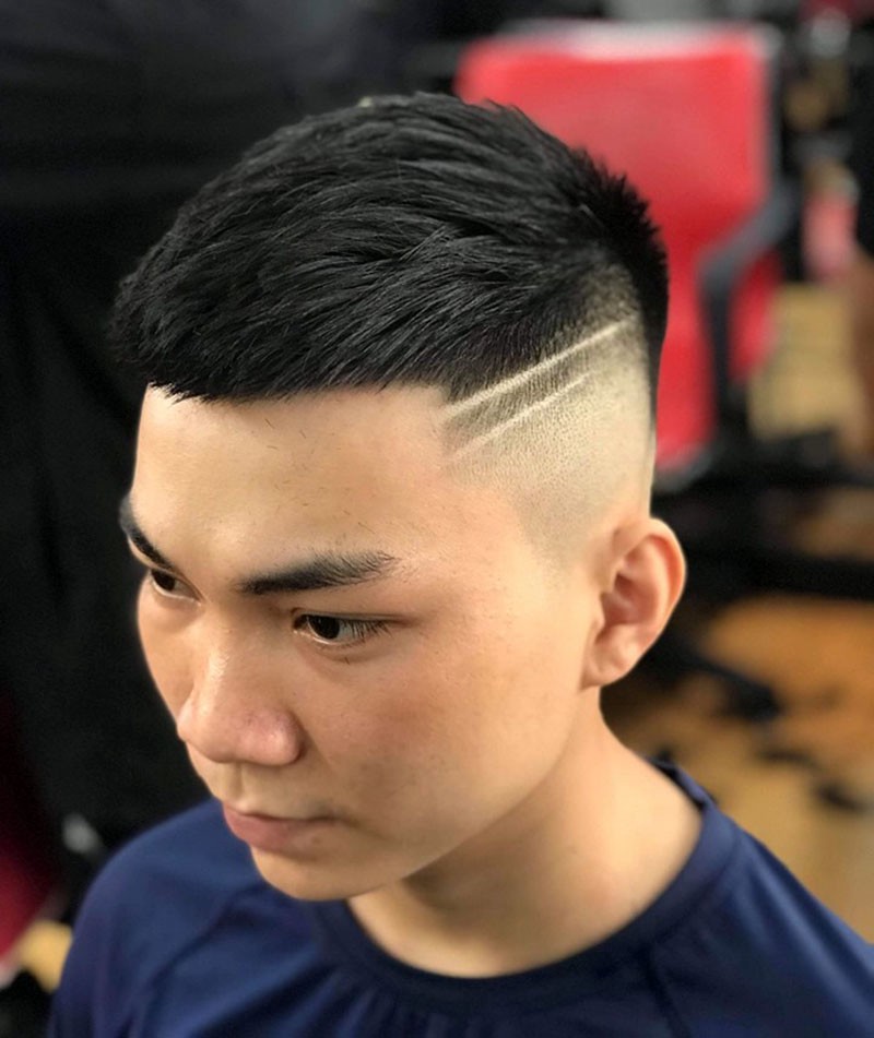 Kiểu tóc mohican ngắn