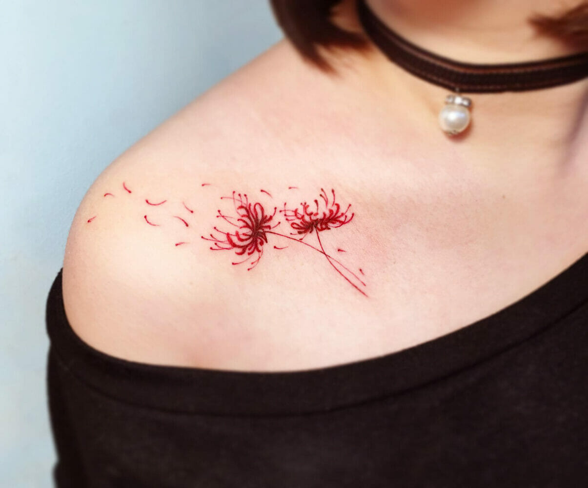 50 Hình Xăm Hoa Bỉ Ngạn Ý Nghĩa Và Đẹp Nhất Cho Nam, Nữ | Đẹp365