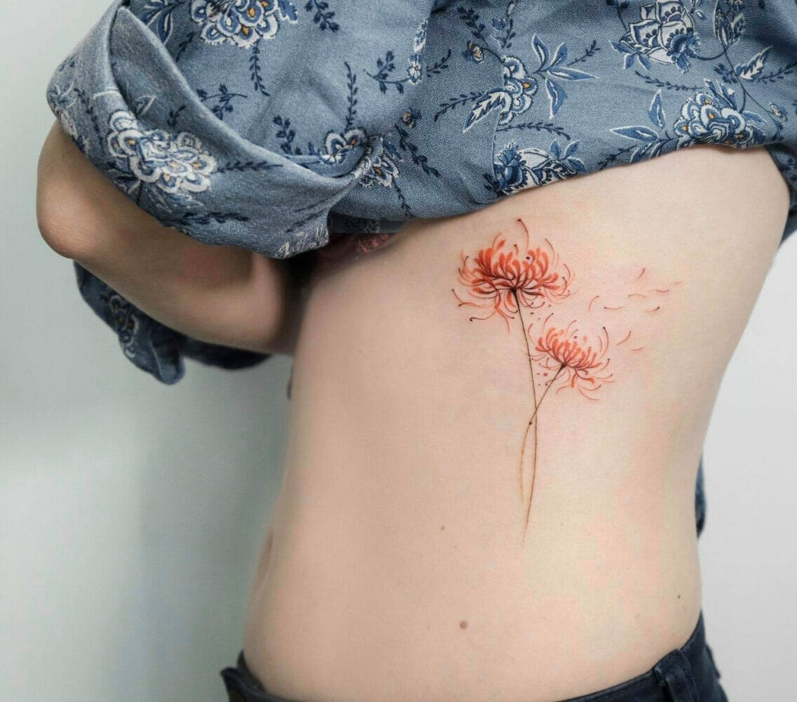 50 Hình Xăm Hoa Bỉ Ngạn Ý Nghĩa Và Đẹp Nhất Cho Nam, Nữ | Đẹp365