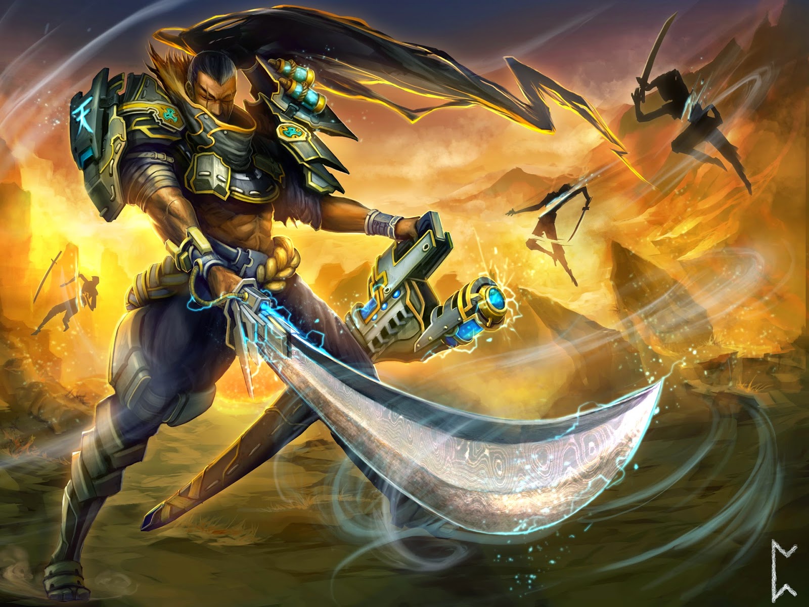 Ảnh nền yasuo 4k