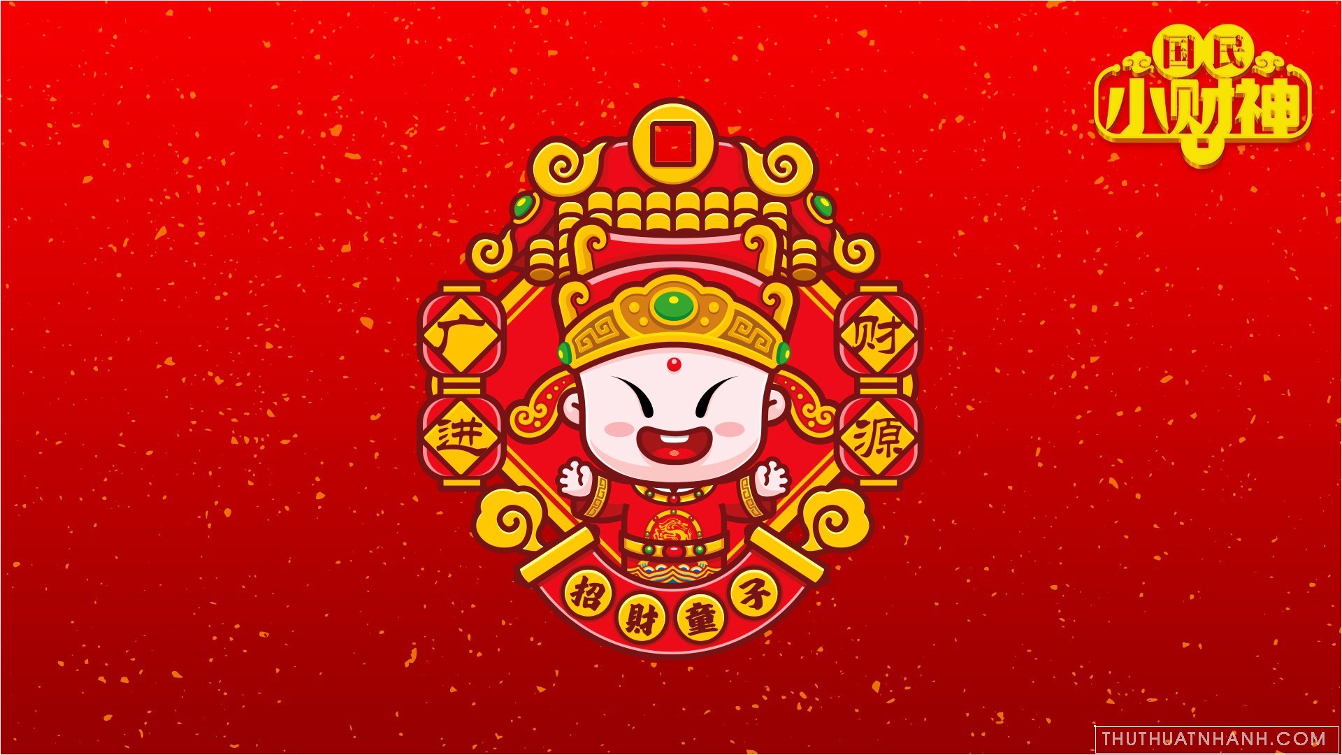 Hình nền thần tài cho iphone