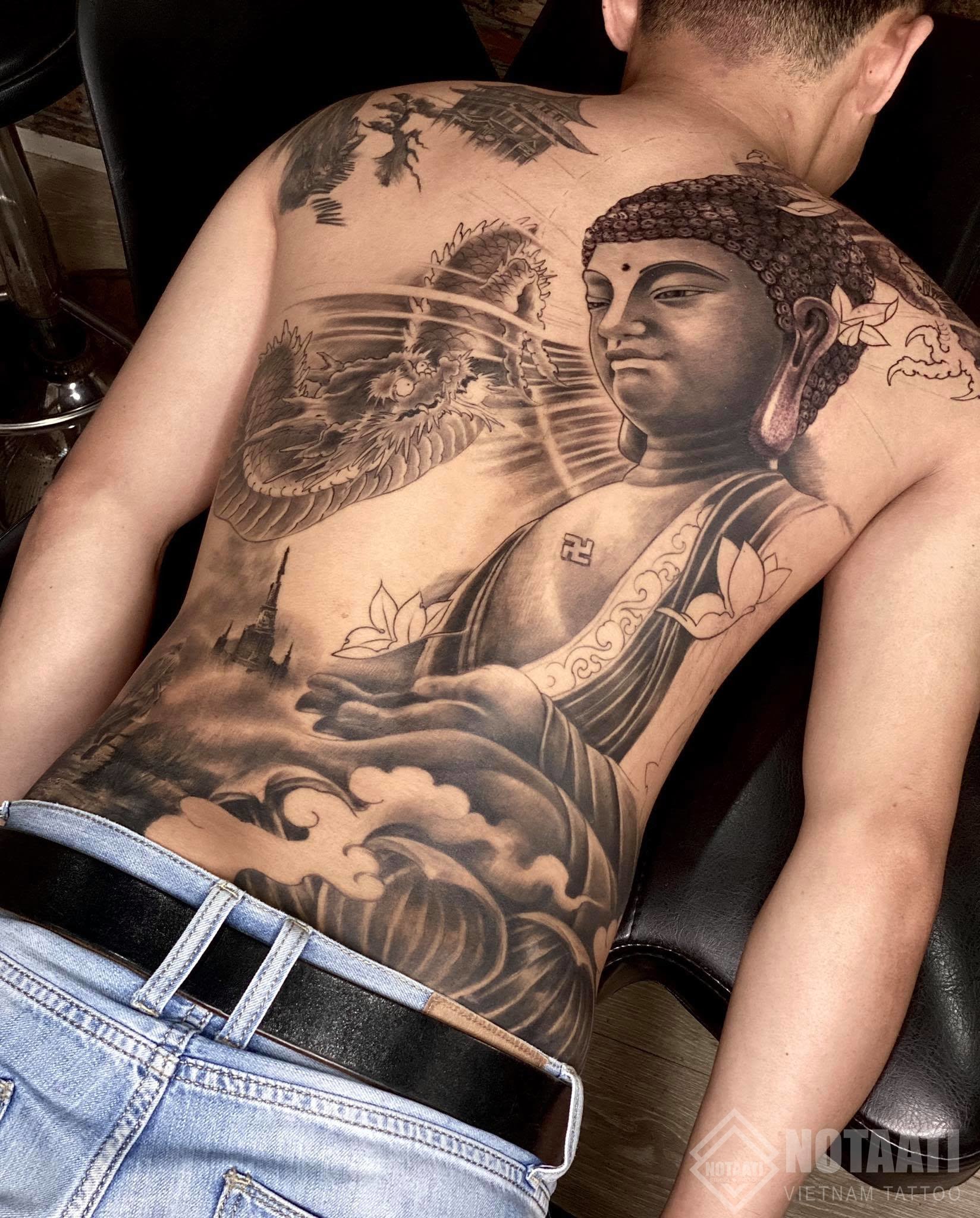 Hình xăm đức phật a di đà