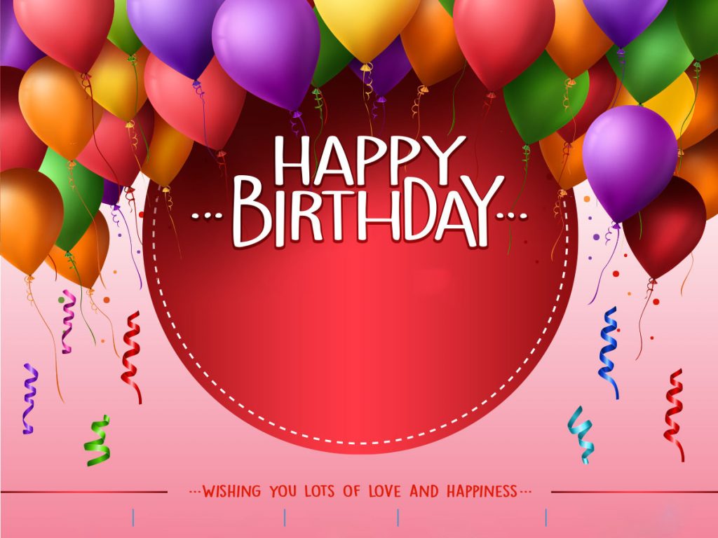 Background sinh nhật cho bé