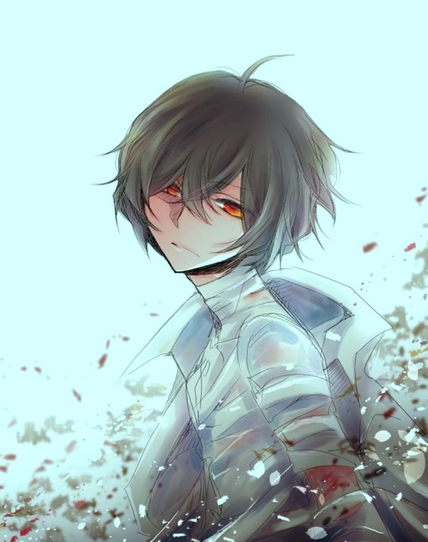 hình vẽ anime nam ngầu