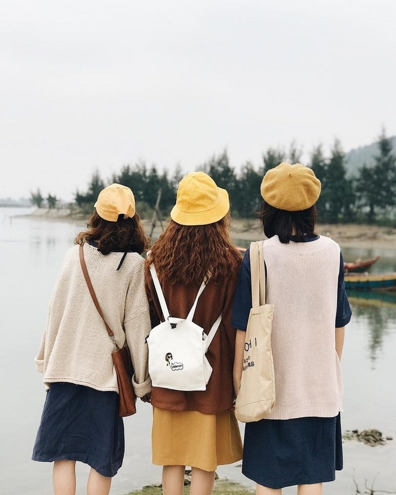 Avatar nhóm 3 người nữ cute