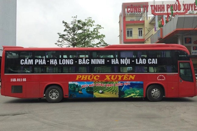 Xe khách Phúc Xuyên -Xe chạy cao tốc Hà Nội Quảng Ninh