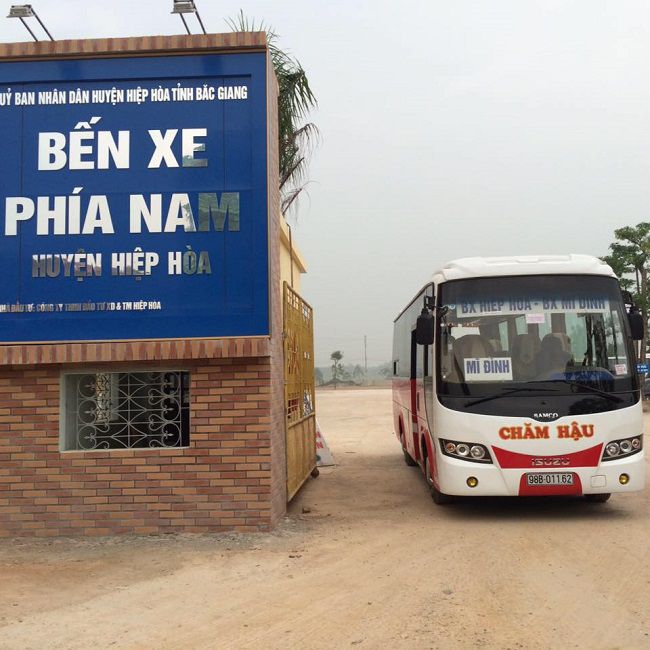 Chăm Hậu - nhà xe khách chuyên tuyến Hà Nội Bắc Giang