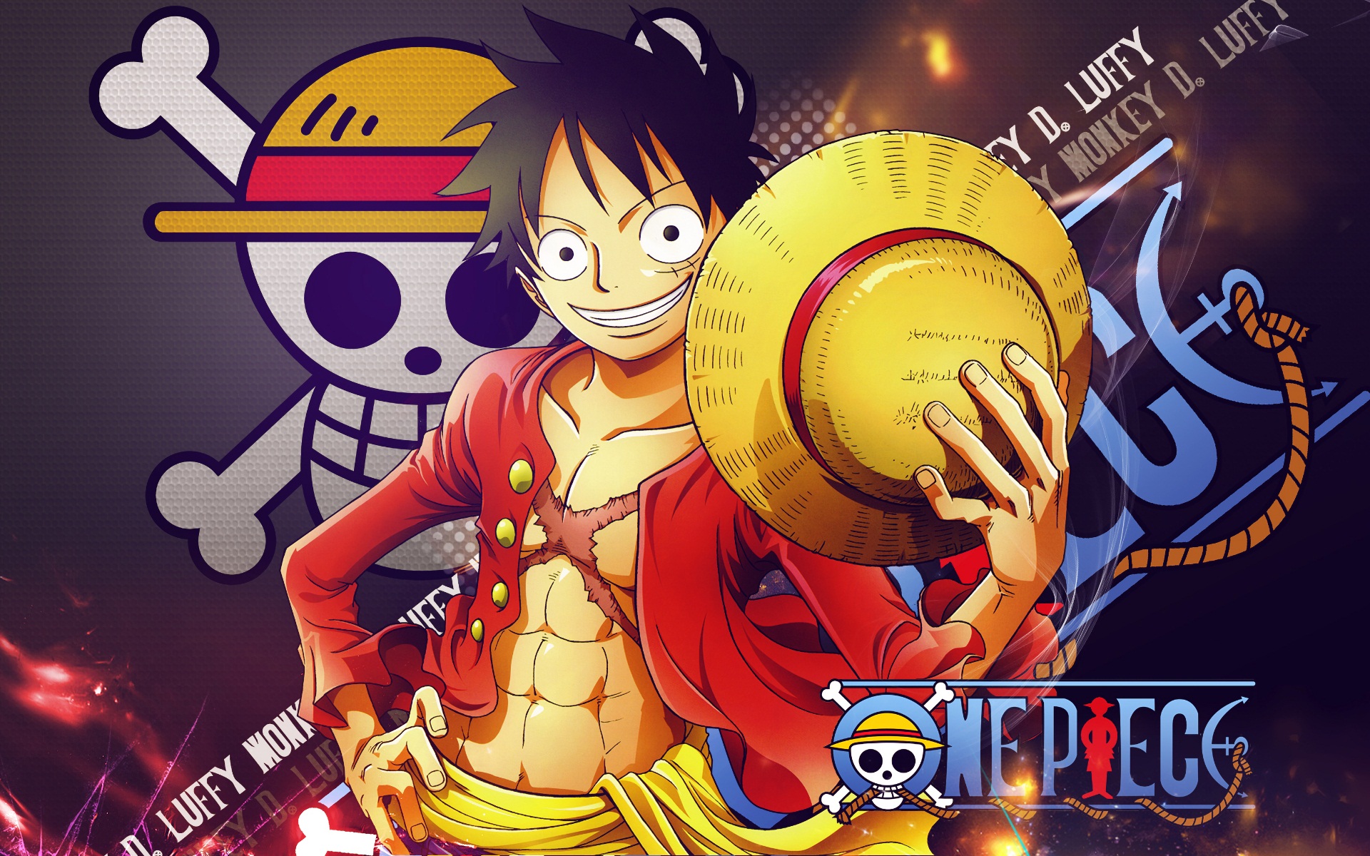 Ảnh Nền One Piece Luffy HD