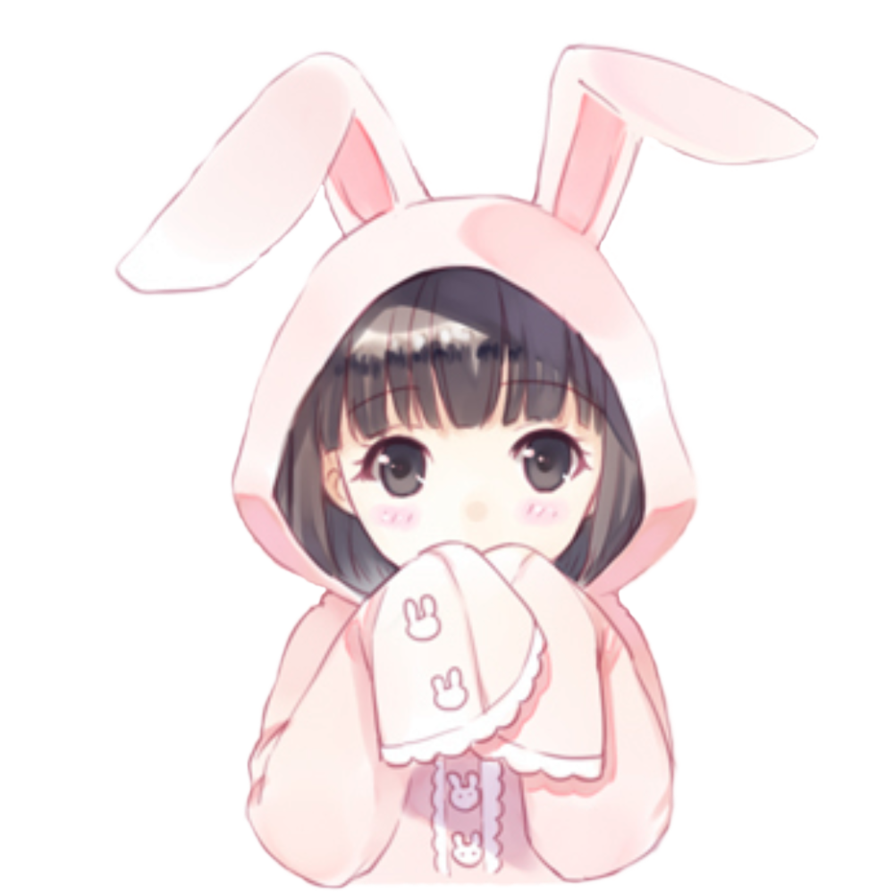 Hình vẽ anime chibi girl cute dễ thương