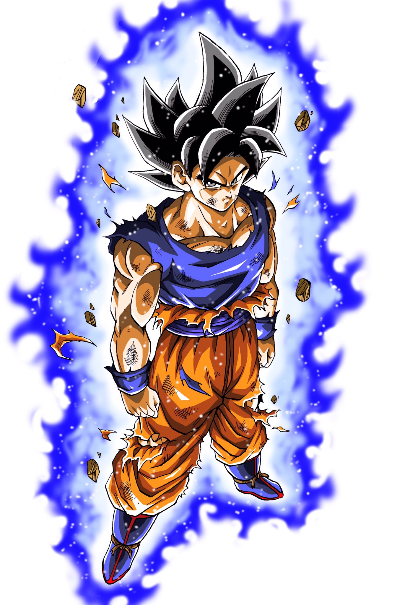 cách vẽ tranh son Goku bản năng vô cực how to draw son Goku BÉ YÊU TV  Son  goku Goku Sơn