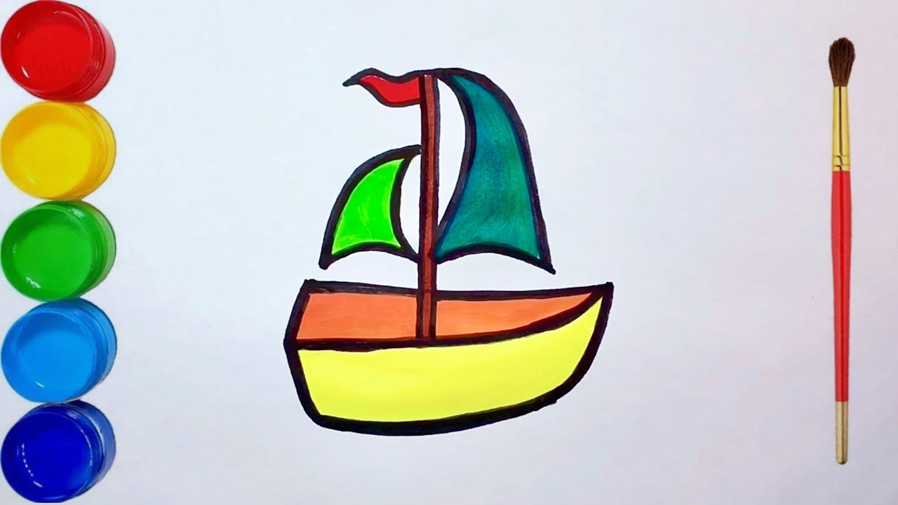 hình vẽ thuyền