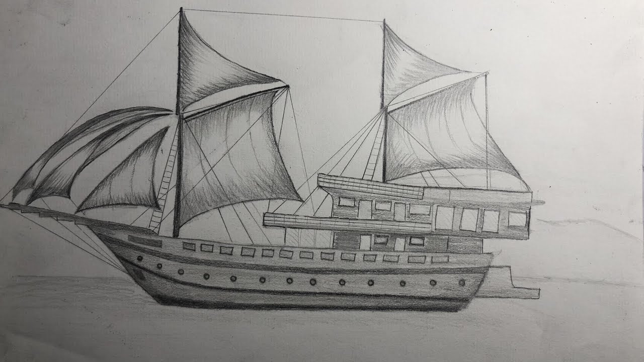 hình vẽ thuyền