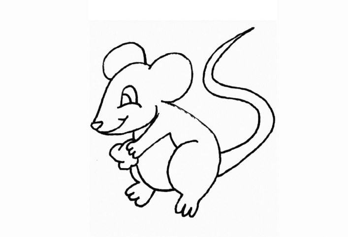 Tổng hợp một số cách vẽ con chuột đơn giản đẹp nhất hiện nay
