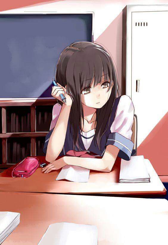 Những bức ảnh hình ảnh anime nữ học sinh cute đáng yêu và dễ thương