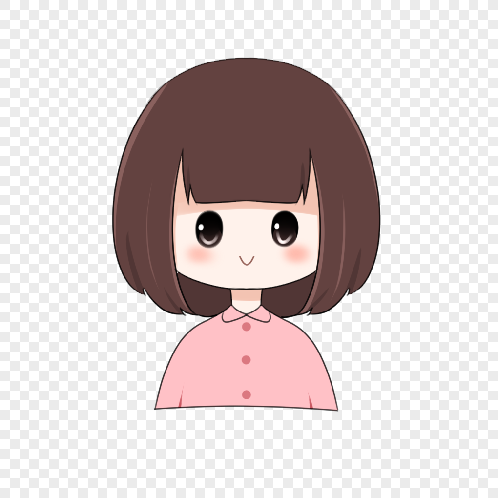 Hình avatar nữ cute chibi