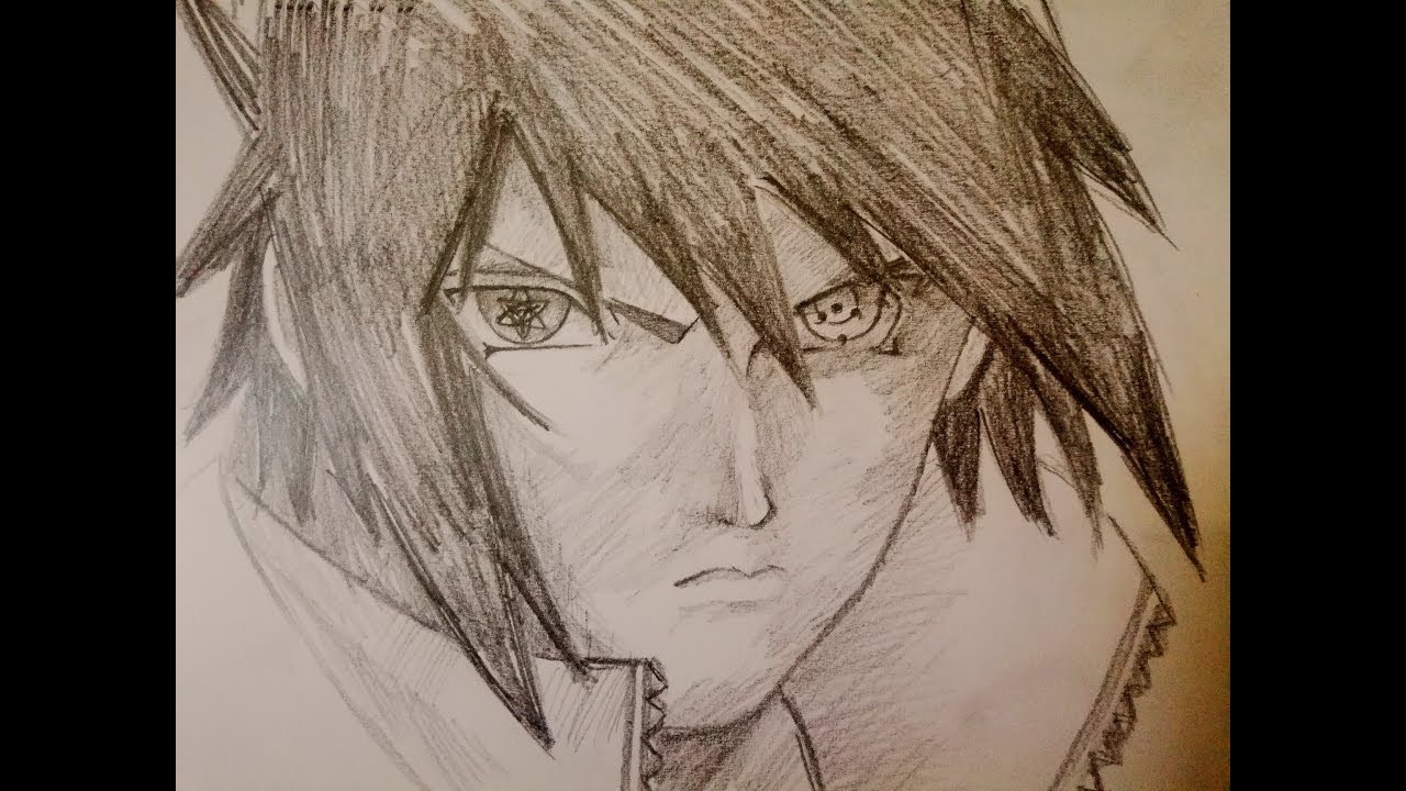 hình vẽ sasuke