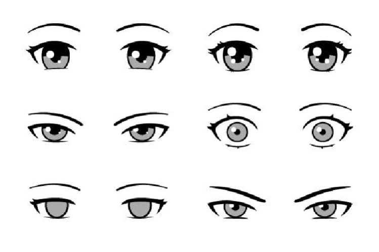 Sưu Tập Ngay 25+ Hình Vẽ Mắt Anime Nữ Đẹp Hút Hồn Người Xem