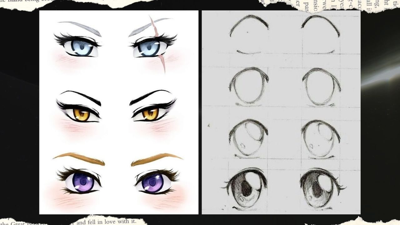 Sưu Tập Ngay 25+ Hình Vẽ Mắt Anime Nữ Đẹp Hút Hồn Người Xem