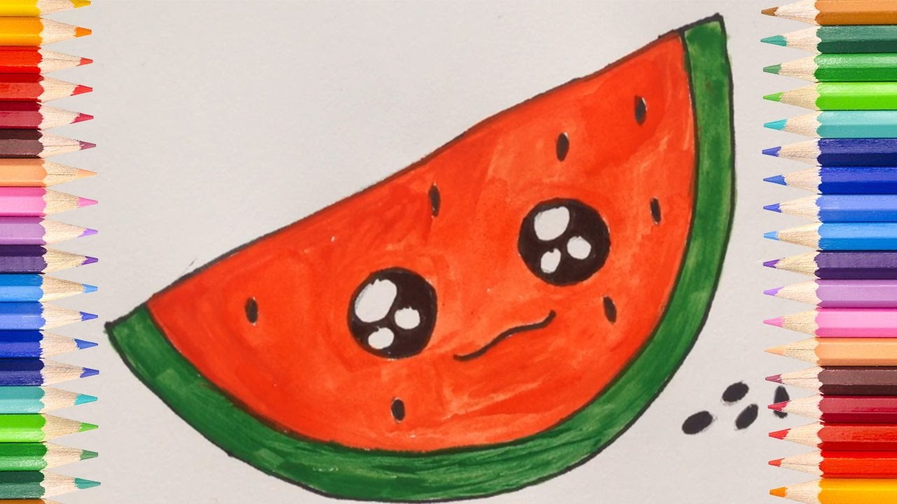 hình vẽ hoa quả