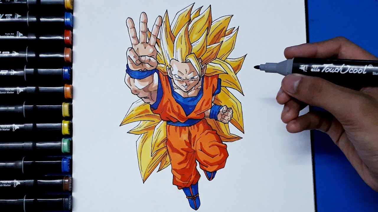 hình vẽ Goku