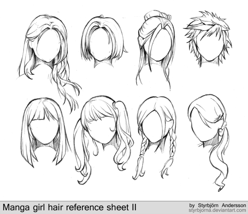 Kiểu tóc anime nữ