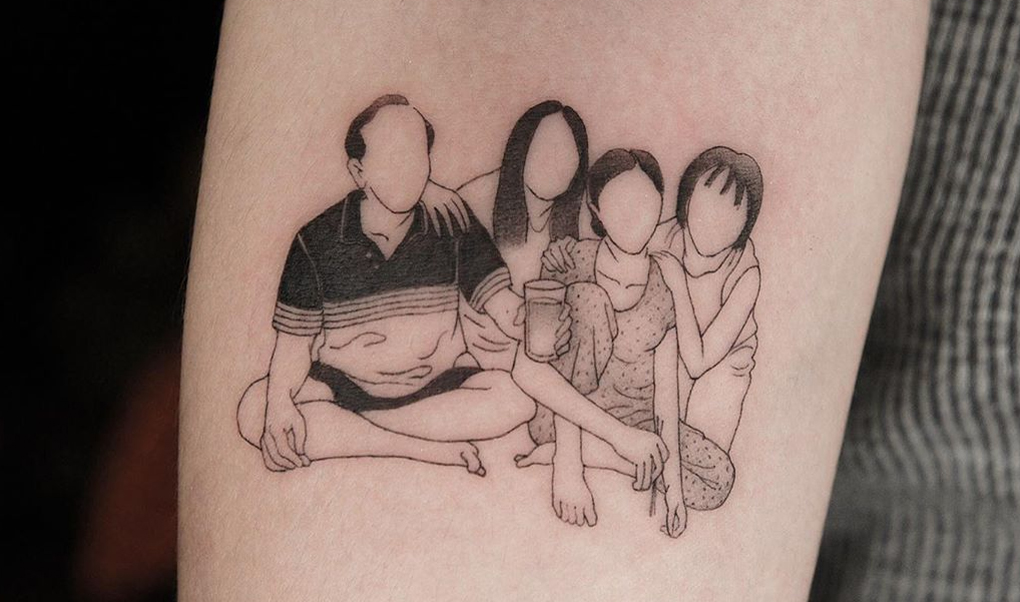 chia se 25 hinh xam gia dinh dep va y nghia 1 1