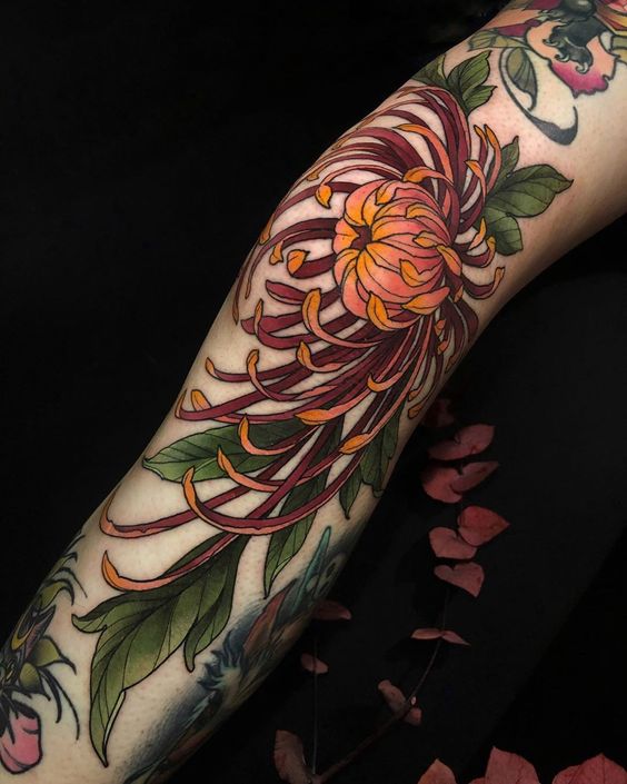 chon loc 25 hinh xam hoa cuc nhat ban co dien 1 1