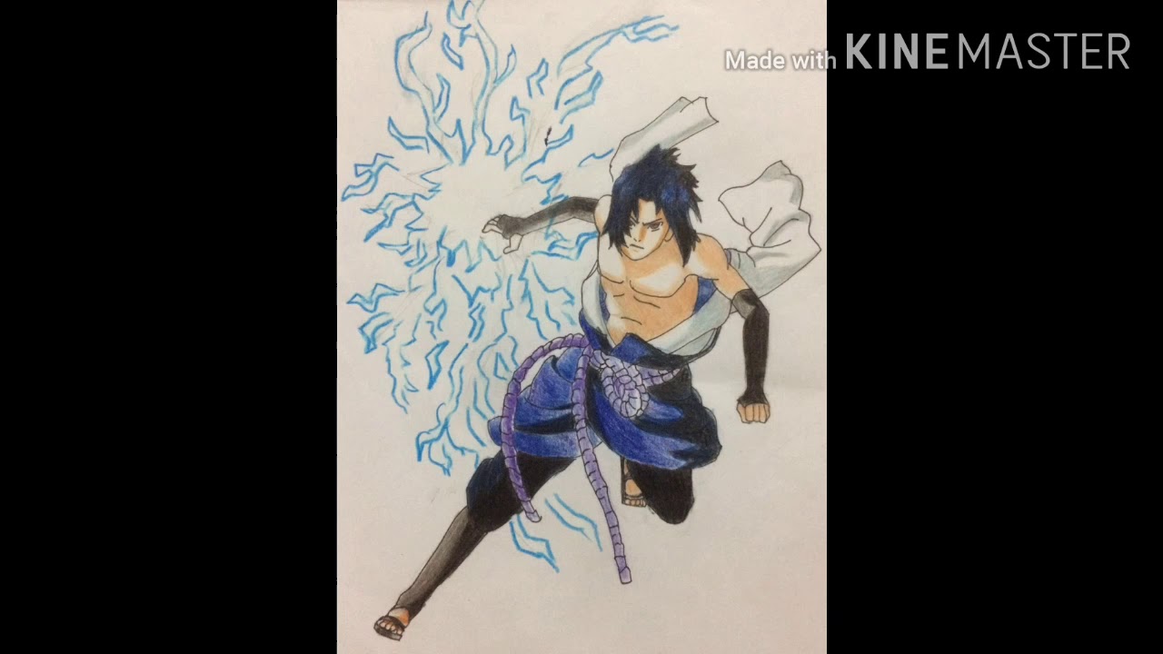 hình vẽ sasuke