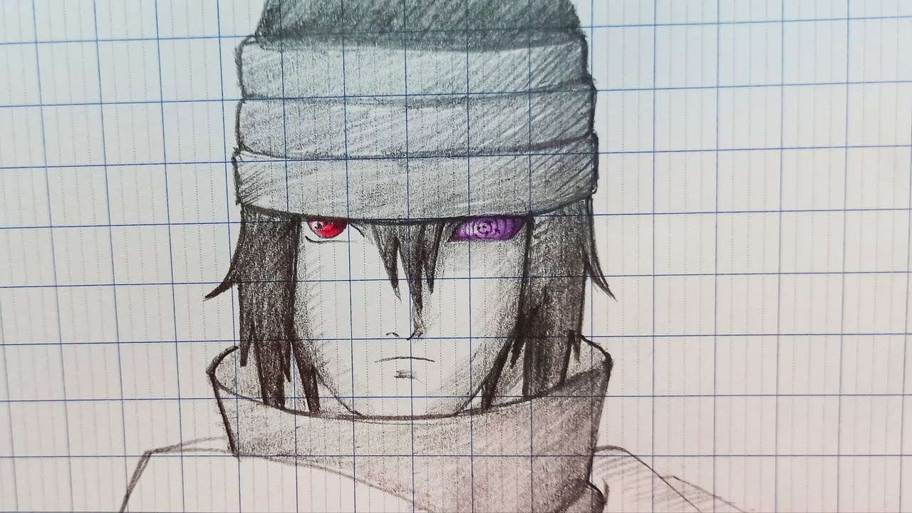 hình vẽ sasuke