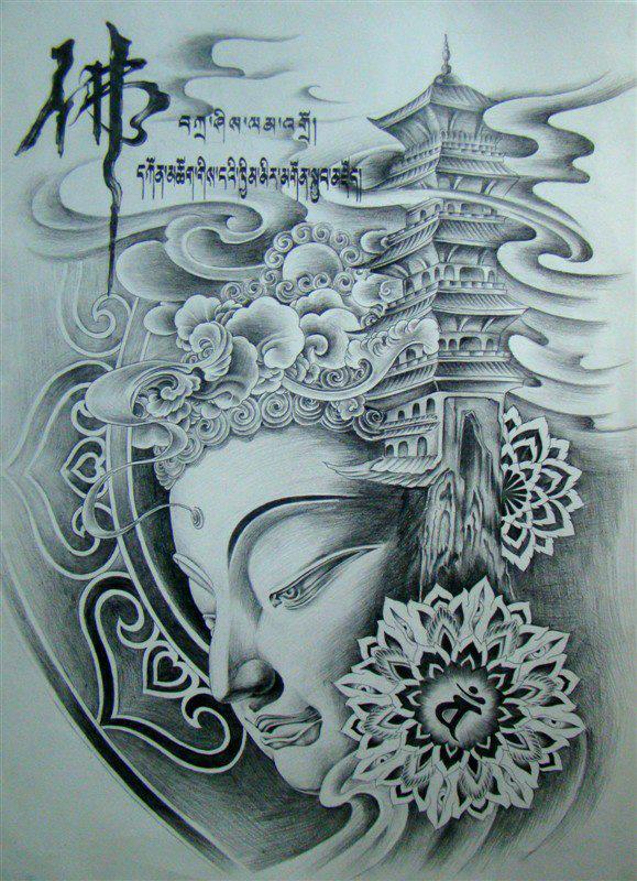 suu tam 25 hinh xam phat nghe thuat dep mat 1 1