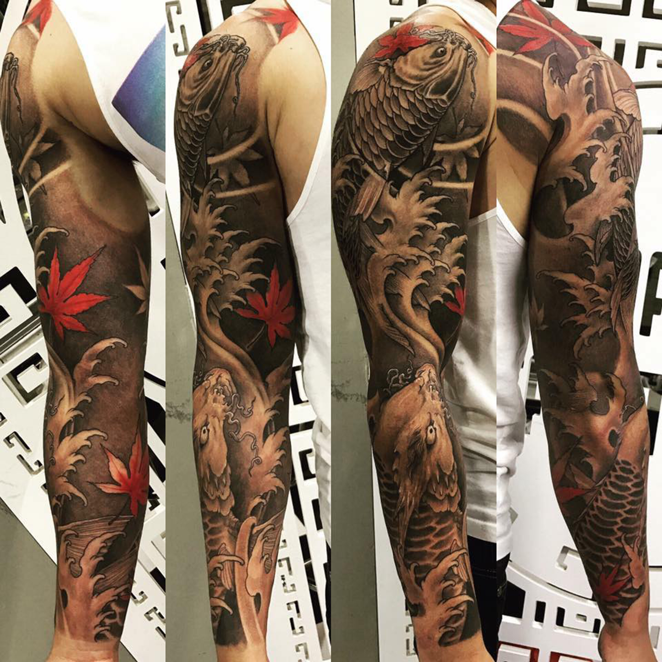 Hình xăm cá chép nhỏ