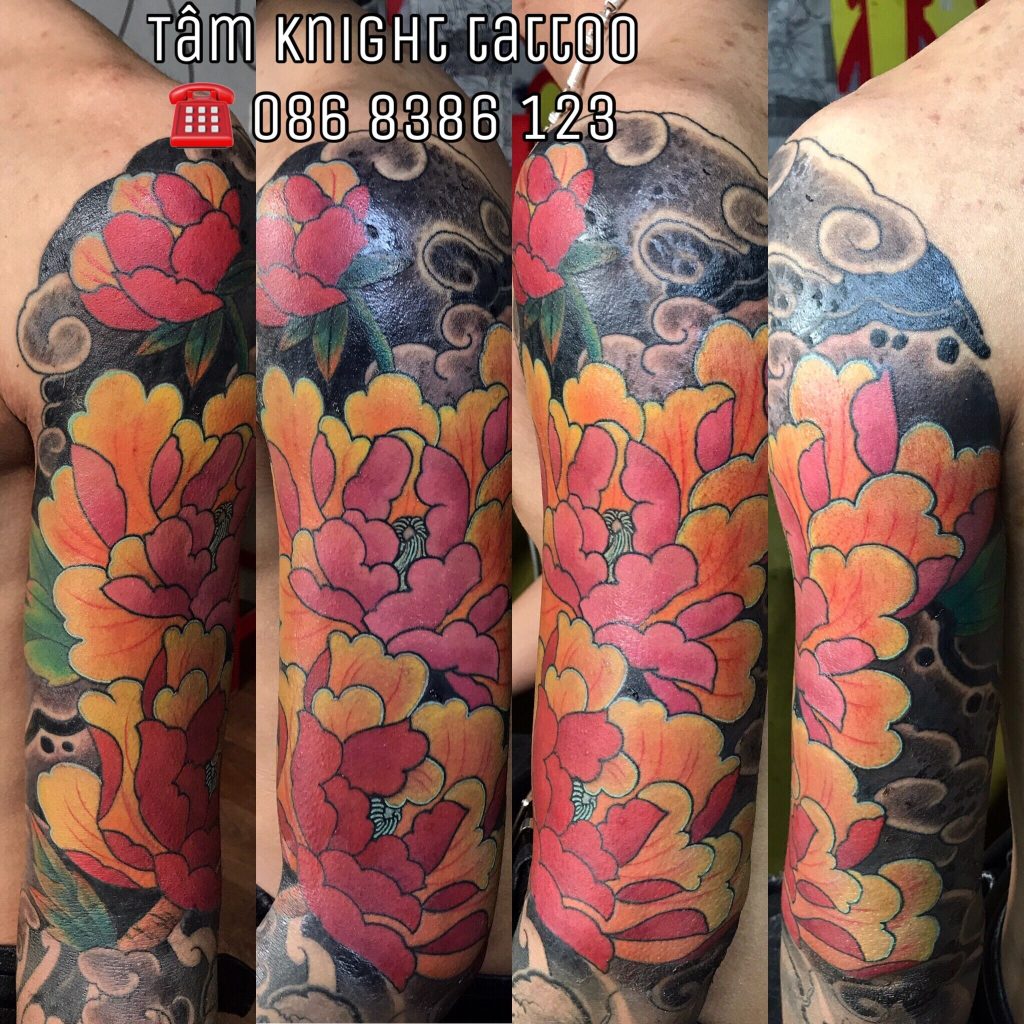 tong hop 25 mau hinh xam hoa mau don nhat co 1